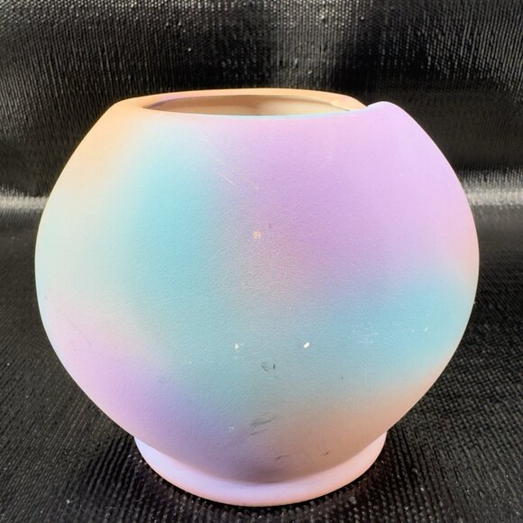 J Vincent Studios Art Pottery Southwest Cut Out Vase Vessel Decorative Signed - Picture 12 of 12